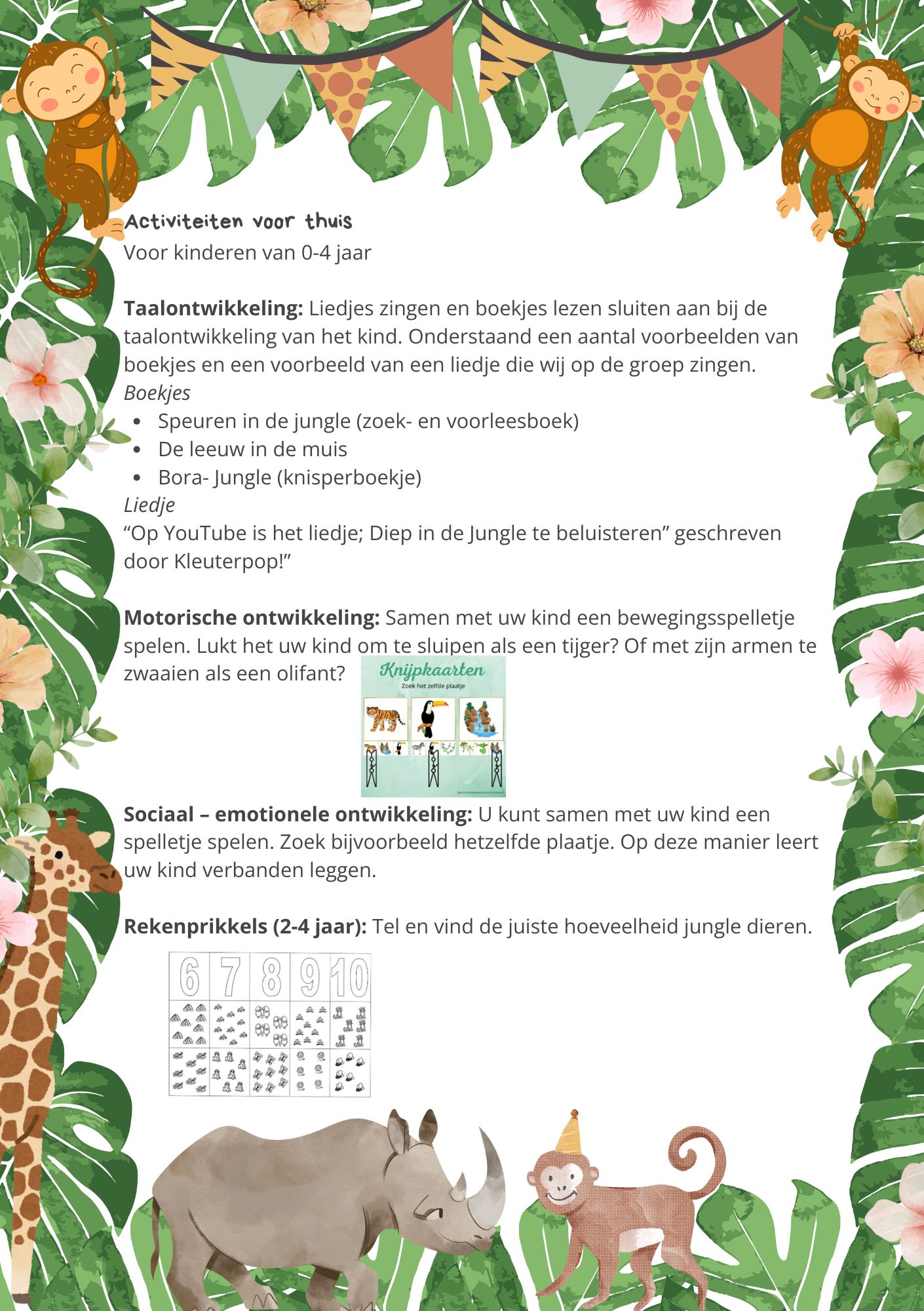Blog thema jungle 2